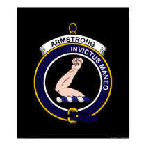 Armstrong - Clan Crest posters by scottishclans Armstrong - Clan Crest posters