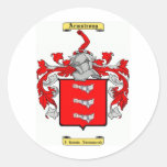 armstrong (en) round sticker