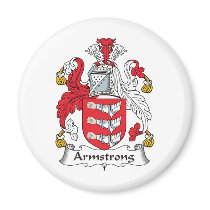 Armstrong Family Crest Fridge Magnets