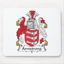 Armstrong Family Crest mousepads by coatsofarms Armstrong Family Crest mousepads