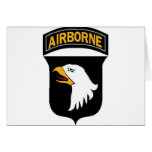 Army 101st Airborne Card