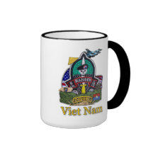 army 75th airborne ranger veterans vietnam vets Mu Mugs