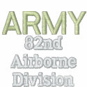 ARMY 82nd Airborne Embroidered JACKET embroidered shirts