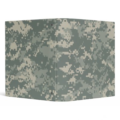 Army ACU Camouflage Binders by staticnoise