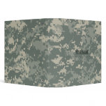 Army ACU Camouflage (Customizable) Vinyl Binders