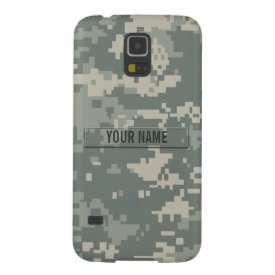 Army ACU Camouflage Customizable Galaxy S5 Covers