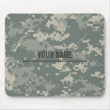 Army ACU Camouflage (Customizable) Mousepad