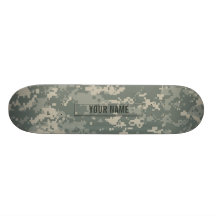 Army ACU Camouflage (Customizable) Custom Skate Board