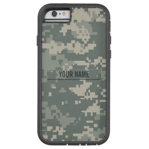 Army ACU Camouflage Customizable Tough Xtreme iPhone 6 Case Zazzle