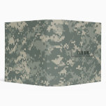 Army ACU Camouflage (Customizable) Vinyl Binder