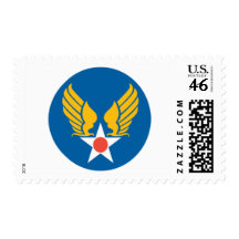 Army Air Corps Shield Postage Stamp