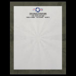 Army Air Corps Vintage Letterhead