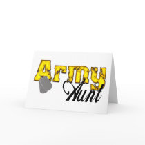 Army Aunt Card
