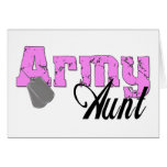 Army Aunt cards