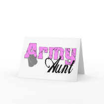 Army Aunt Cards