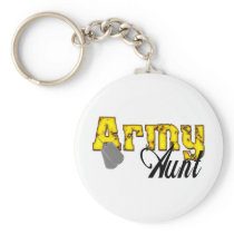 Army Aunt Keychain