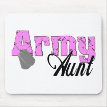 Army Aunt Mouse Mats