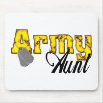 Army Aunt Mousepad