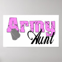 Army Aunt Posters