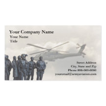 Army Aviation Business Card