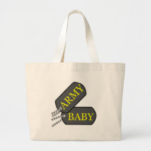 Army Baby Canvas Bag