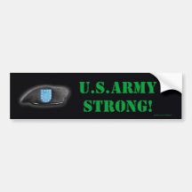 army beret flash units bumper sticker