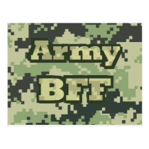 Army BFF Post Cards
