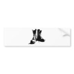 Army Boots Bumper Sticker