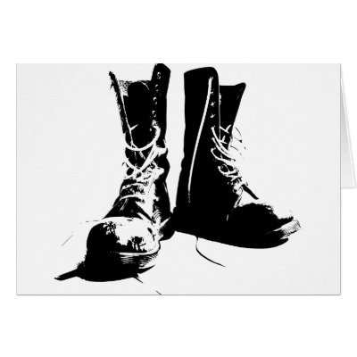 Army Boots Card by HandsomeDevil