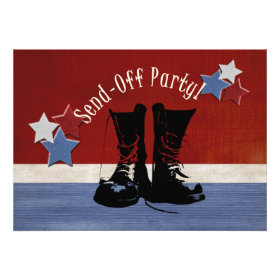 military farewell party ideas
