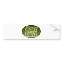 Army Brat Bumper Stickers