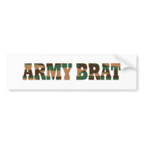 Army Brat bumper stickers