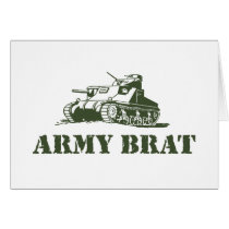 Army Brat Card