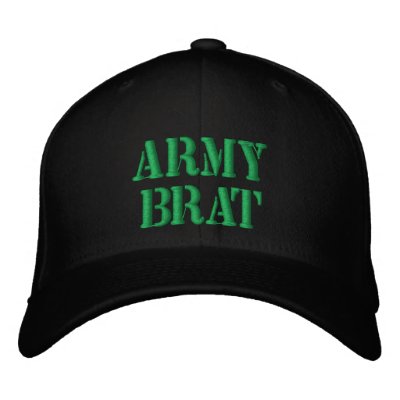 ARMY BRAT EMBROIDERED HATS by kotzradio