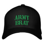 ARMY BRAT EMBROIDERED HATS