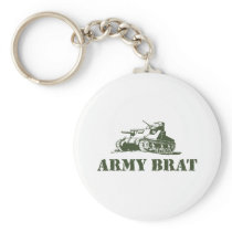 Army Brat Keychain