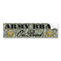 Army Brat On Board (Window Sticker) Bumper Sticker
