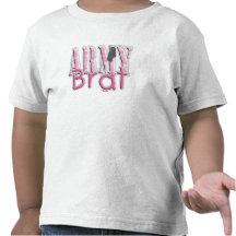 Army Brat pink Tshirt