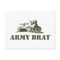 Army Brat Postcard