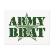 Army Brat Postcard