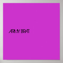 ARMY BRAT PRINT