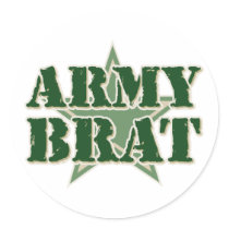 Army Brat stickers