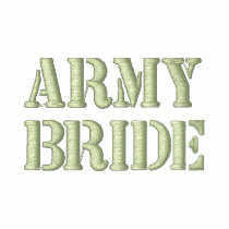 ARMY Bride embroidered shirts