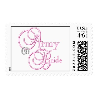 Army Bride postage