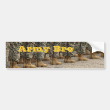 Army Bro bumper sticker
