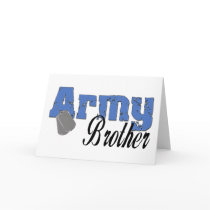 Army Brother Card