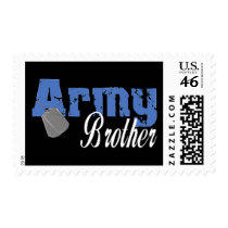 Army Brother Postage Stamp