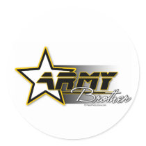 Army Brother Sticker