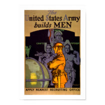 Army Builds MEN posters