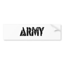 Army Bumper Stickers
